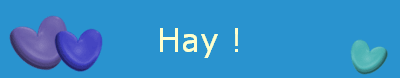 Hay !
