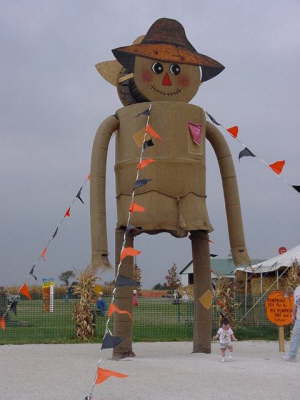 Big scarecrow